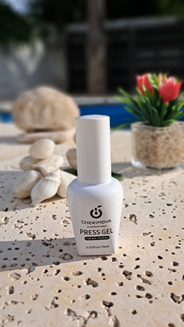 PRESS GEL FOR NAIL STICKING 15ML CHERIMOYA