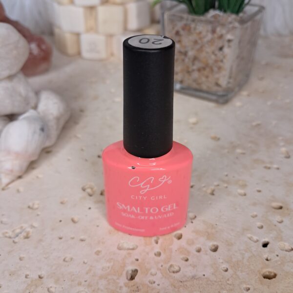 SMALTO GEL SOAK-OFF UV/LED 7ML - #20 CITY GIRL