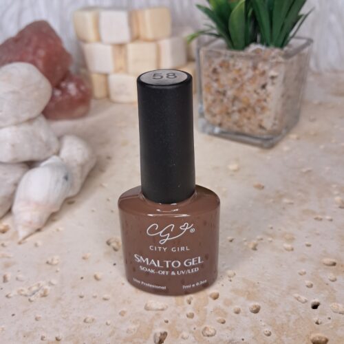 SMALTO GEL SOAK-OFF UV/LED 7ML - #58 CITY GIRL