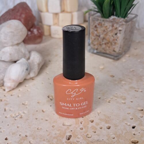 SMALTO GEL SOAK-OFF UV/LED 7ML - #126 CITY GIRL