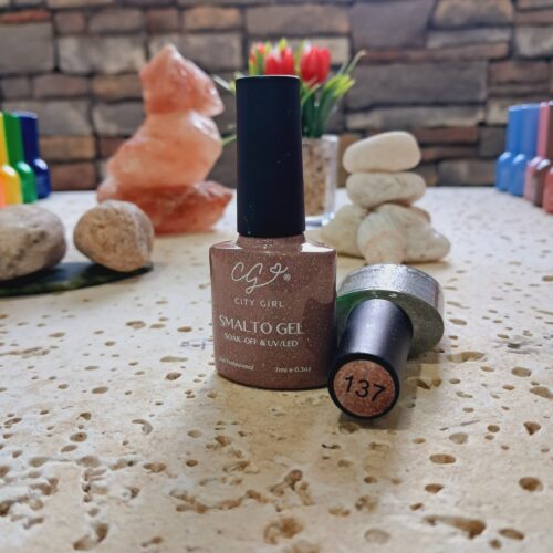 SMALTO GEL SOAK-OFF & UV/LED 7ML - #137 CITY GIRL