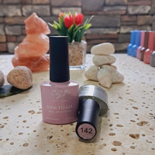SMALTO GEL SOAK-OFF & UV/LED 7ML - #142 CITY GIRL