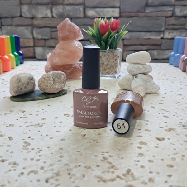 SMALTO GEL SOAK-OFF & UV/LED 7ML - #54 CITY GIRL