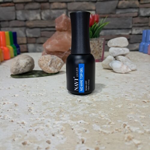 NO WIPE TOP GEL SOAK-OFF UV/LED 15ML NAVI