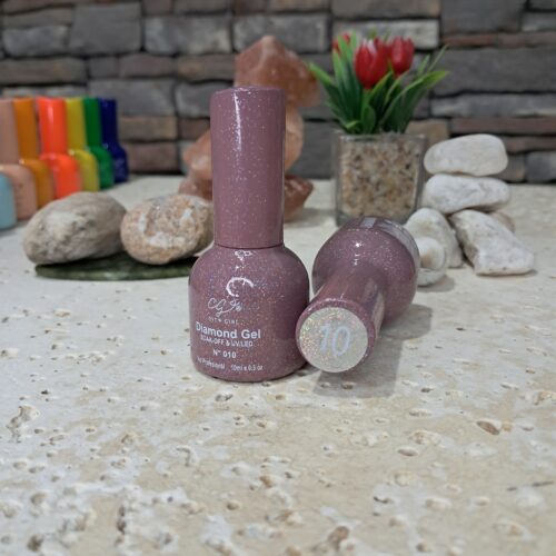 DIAMOND GEL SOAK-OFF & UV/LED #10 - 15ML CITY GIRL