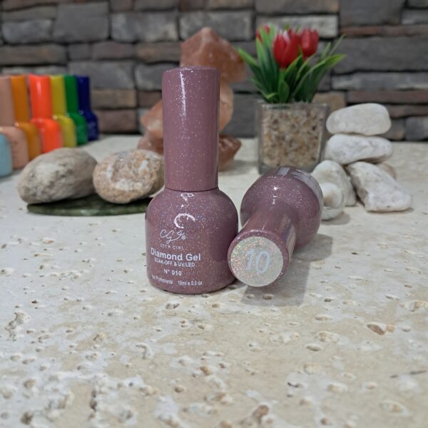 DIAMOND GEL SOAK-OFF & UV/LED #10 - 15ML CITY GIRL