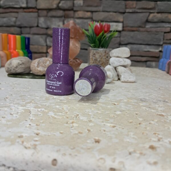 DIAMOND GEL SOAK-OFF & UV/LED #15 - 15ML CITY GIRL