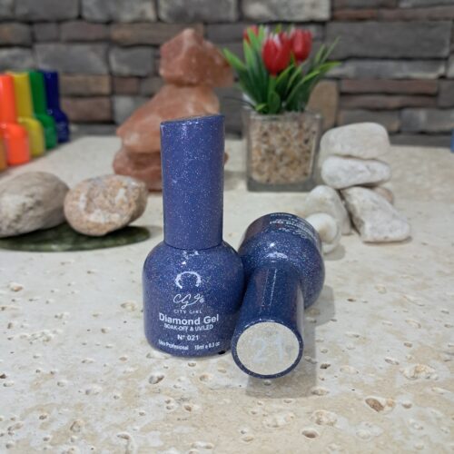 DIAMOND GEL SOAK-OFF & UV/LED #21 - 15ML CITY GIRL