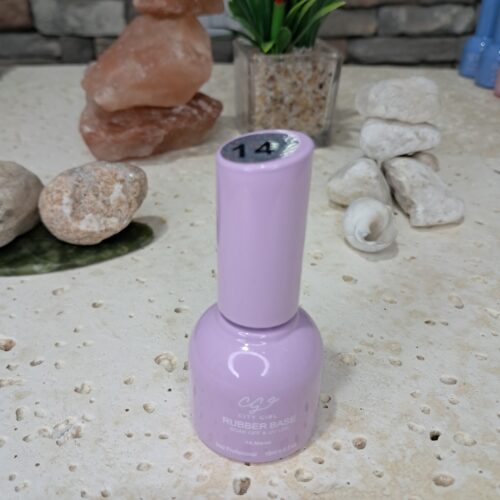 RUBBER BASE SOAK-OFF UV/LED #14 - 15ML CITY GIRL