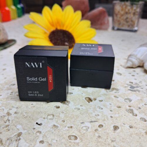 SOLID GEL RICH PIGMENT UV/LED 5ML - #026 NAVI