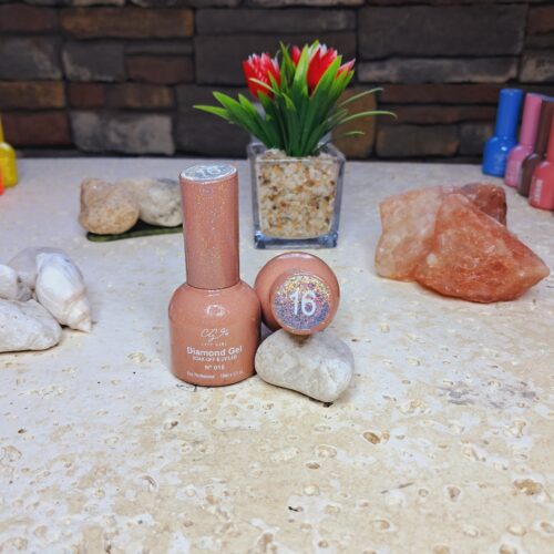 DIAMOND GEL SOAK-OFF & UV/LED #16- 15ML CITY GIRL