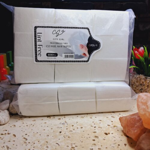 WIPES PROFESIONAL LINT FREE 1000 PCS CITY GIRLS