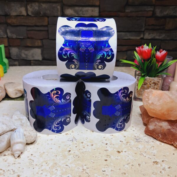 MOLDES AZUL MARIPOSA 200 PCS