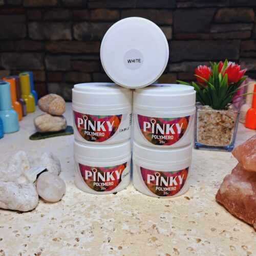 POLIMERO PINKY  WHITE 20 ML  PINKY