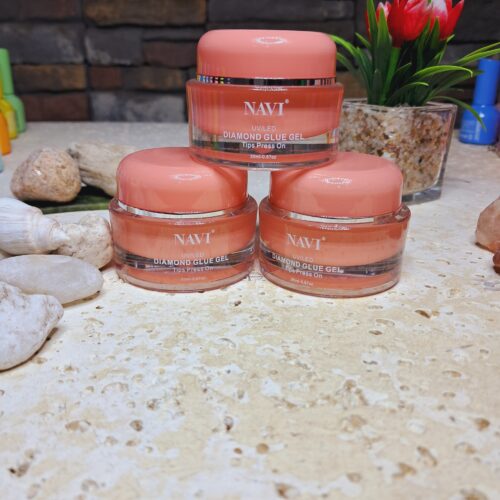 DIAMON GLUE GEL UV/LED TIPS PRESS ON  NAVI