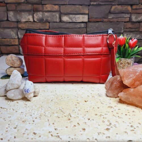 CARTUCHERA PARA PINTURAS COLOR BORDO # 46