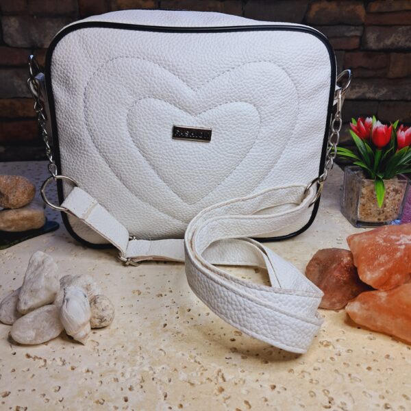 CARTERA CHICA BLANCA FASHION
