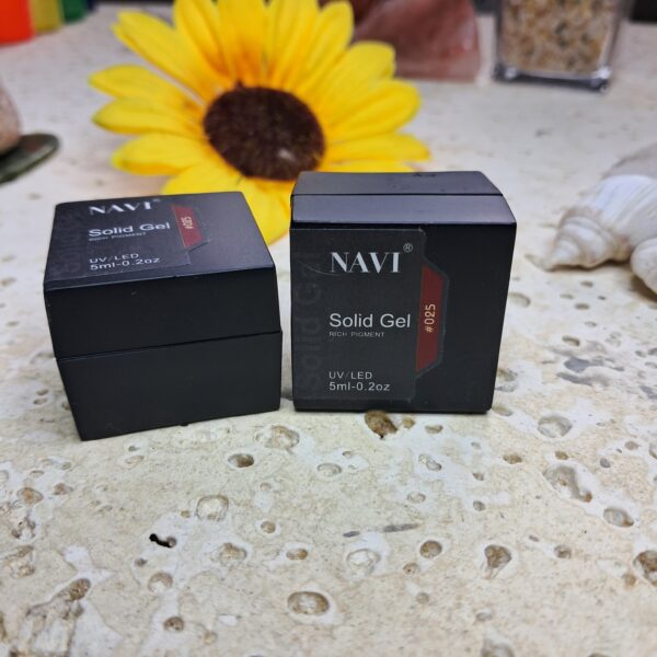 SOLID GEL RICH PIGMENT UV / LED 5ML # 025 NAVI