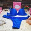 LENCERIA CONJUNTO LESS AZUL 2055 TALLE 90 FAIRUZ