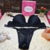 LENCERIA CONJUNTO LESS NEGRO 2030 TALLE 85 FAIRUZ