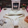 LENCERIA CONJUNTO COLOR NATURAL  TALLE 85 ART ; 590 LODY