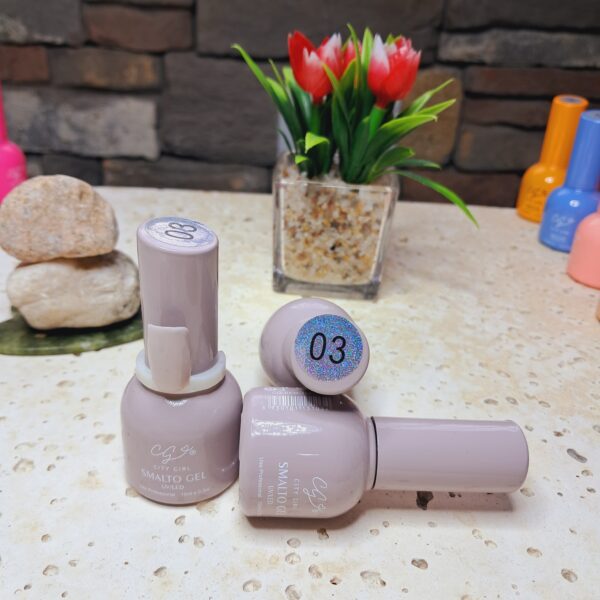 ESMALTE SEMIPERMANENTE  # 03 10 ML CITY GIRL