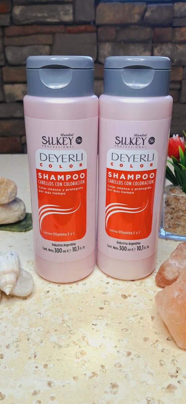 SHAMPOO CABELLOS CON COLORACION 300ML SILKEY