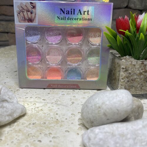 NAIL DECORATIONS X12 GHZ -9102 NAIL ART