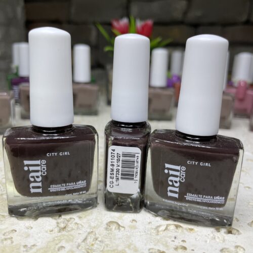 ESMALTE PARA UÑAS HIPOALERGENICO 10ML  #1074 CITY GIRL