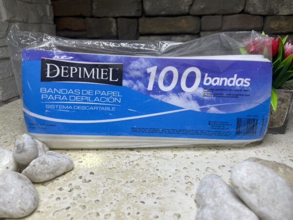 BANDAS PARA DEPILACION X100 DEPIMIEL