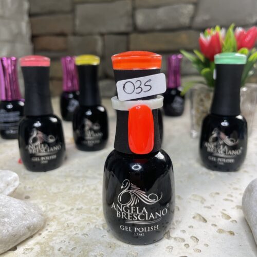 NARANJA NEON 15ML #035 ANGELA BRESCIANO