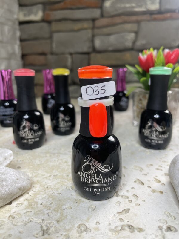 NARANJA NEON 15ML #035 ANGELA BRESCIANO